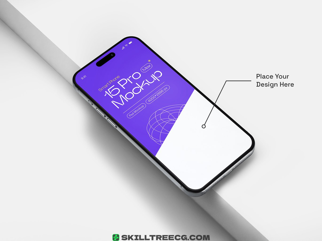 图片[2]-iPhone 15 Pro Max Screen Psd Mockup（130635）-技能树